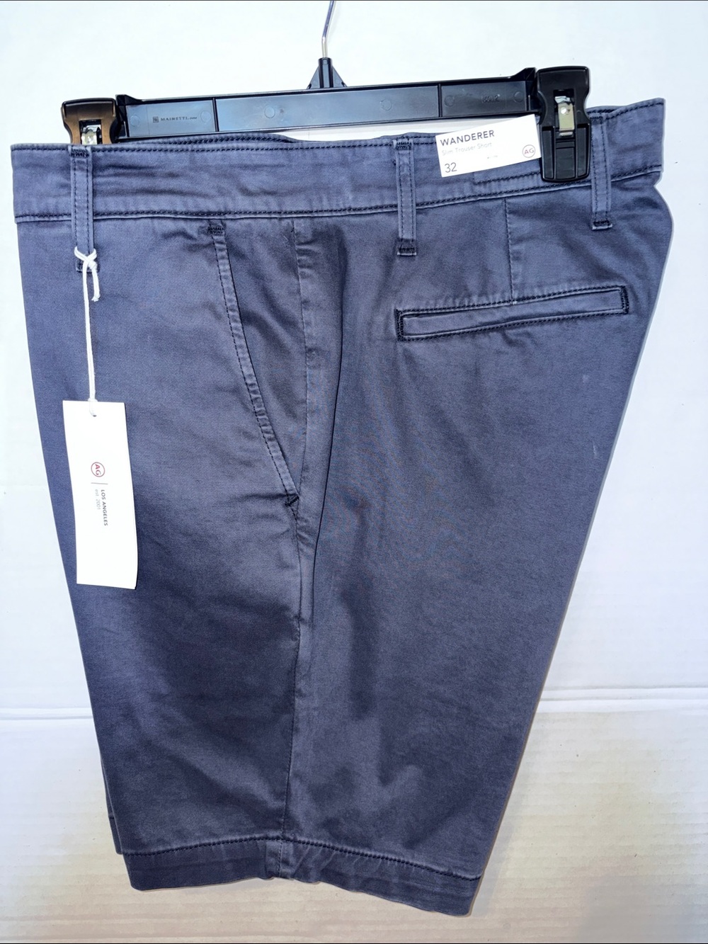 AG Jeans Wander Men's Dark Gray Chino Shorts